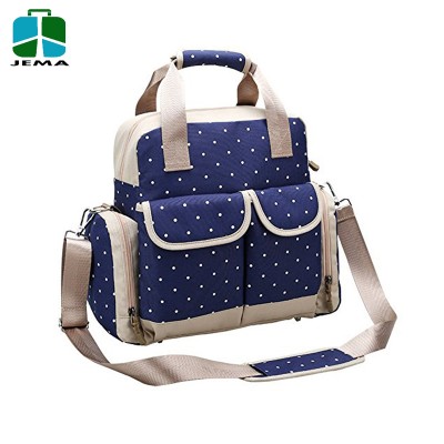 Multi functional cross body adult baby diaper bag for travel