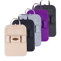 2019 Hot Selling Washable Felt Car Seat Organizer For Universal Cars